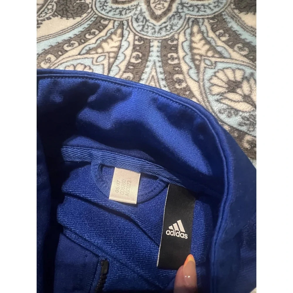 Size Medium Mens Adidas Track Jacket Blue Clean